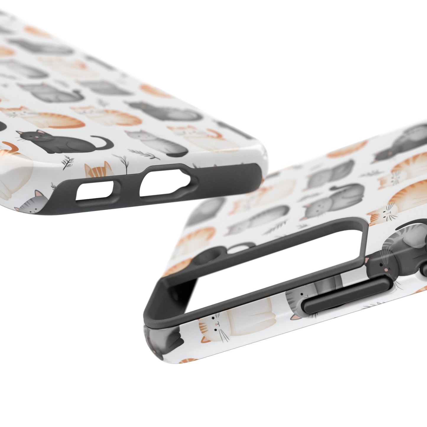 Purrfectly Cute Cat Pattern Case