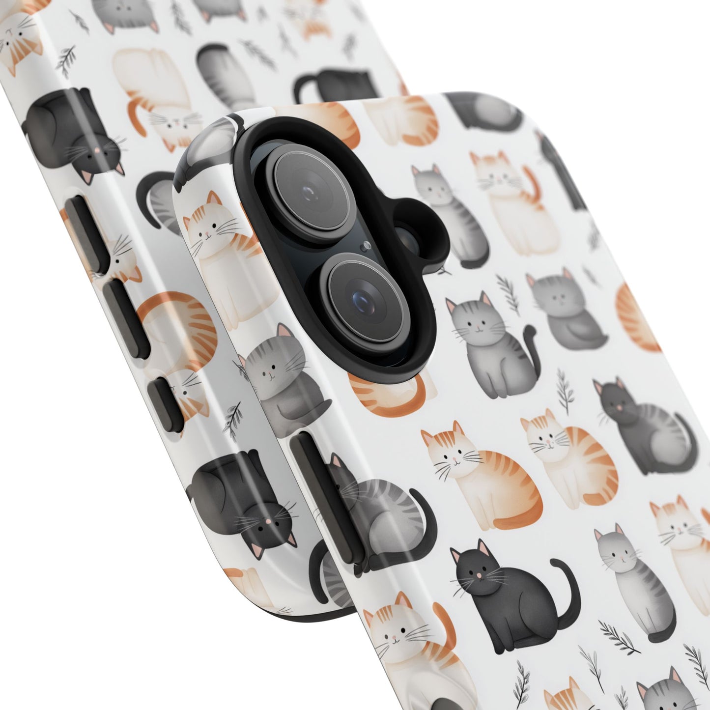 Purrfectly Cute Cat Pattern Case
