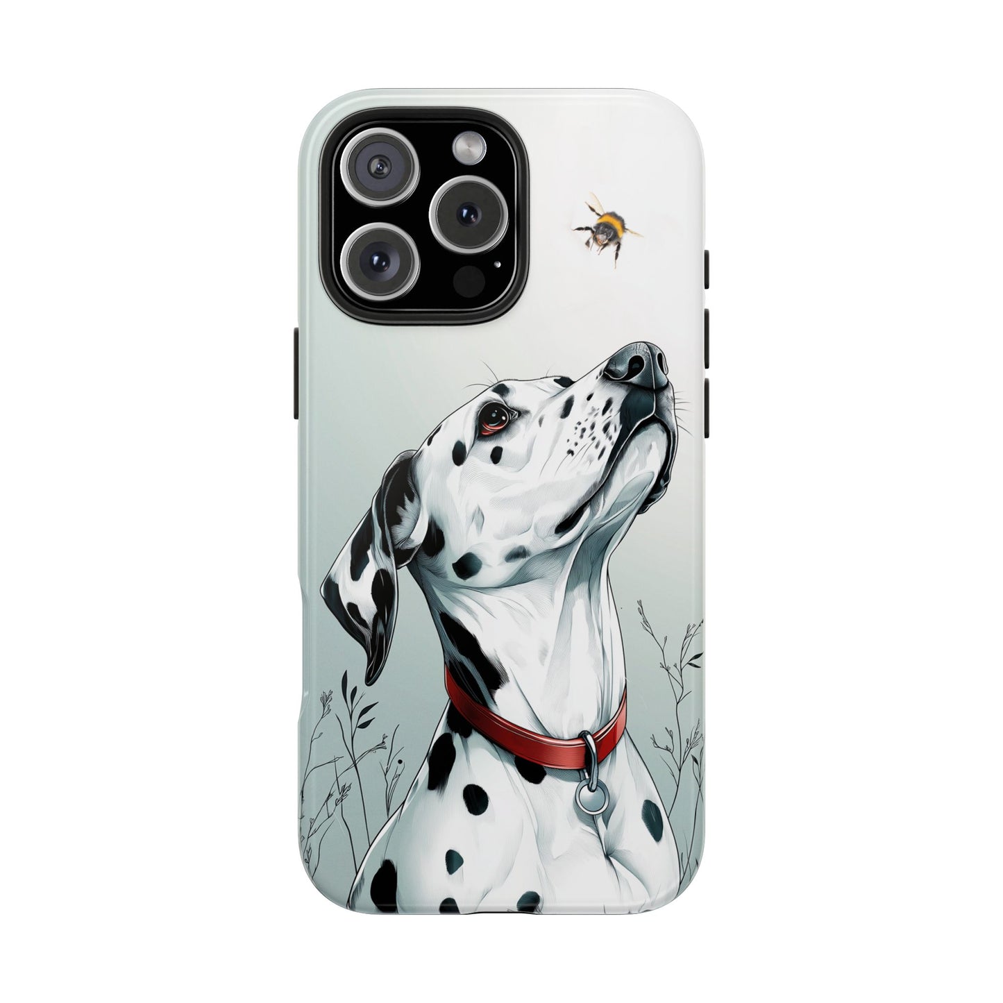 Dalmatian and the Bee Nature-Inspired Phone Case