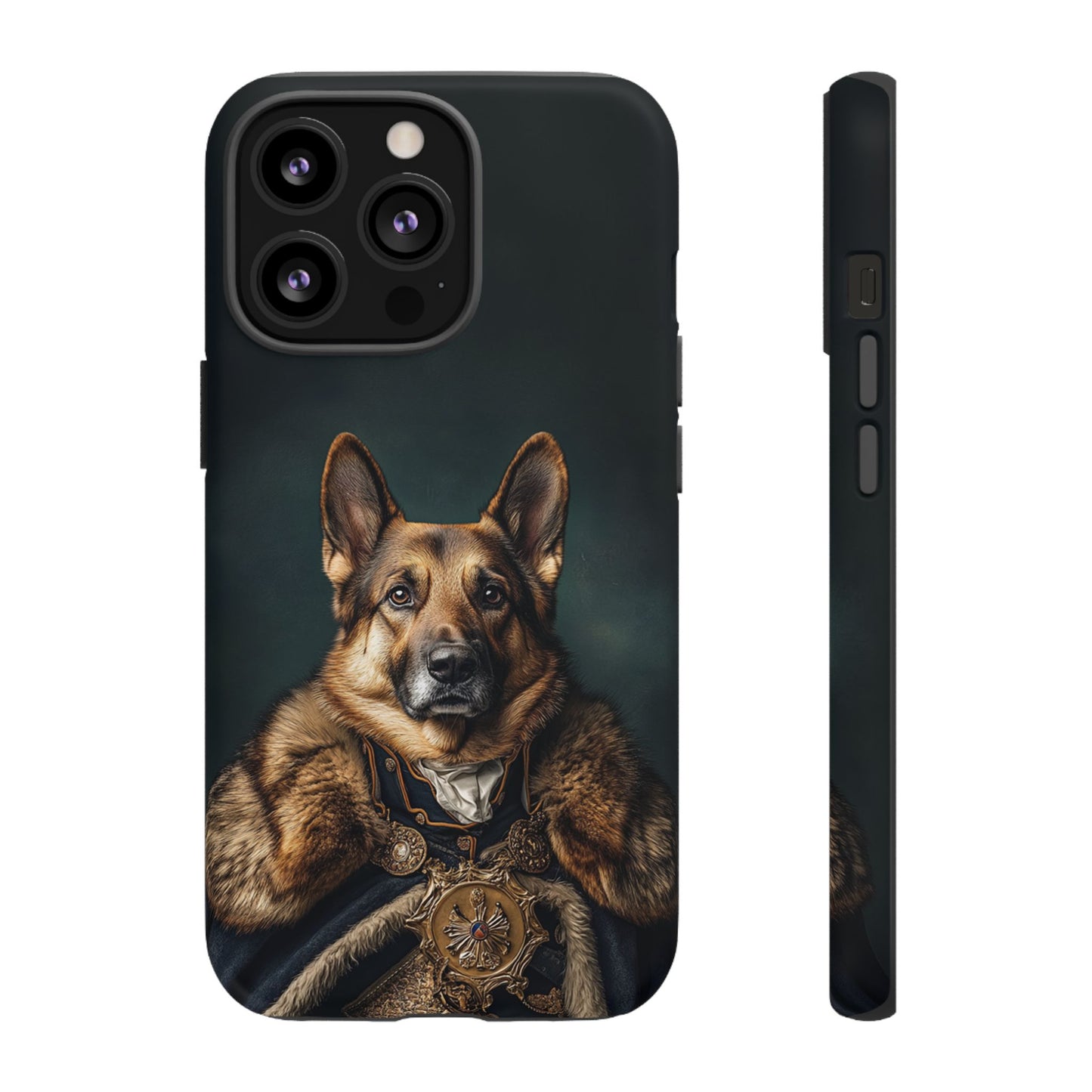 Custom Royal Dog Portrait Phone Case