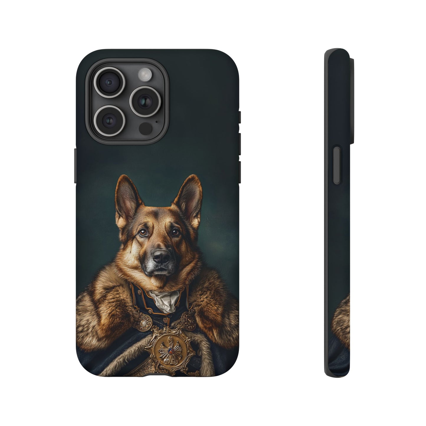 Custom Royal Dog Portrait Phone Case