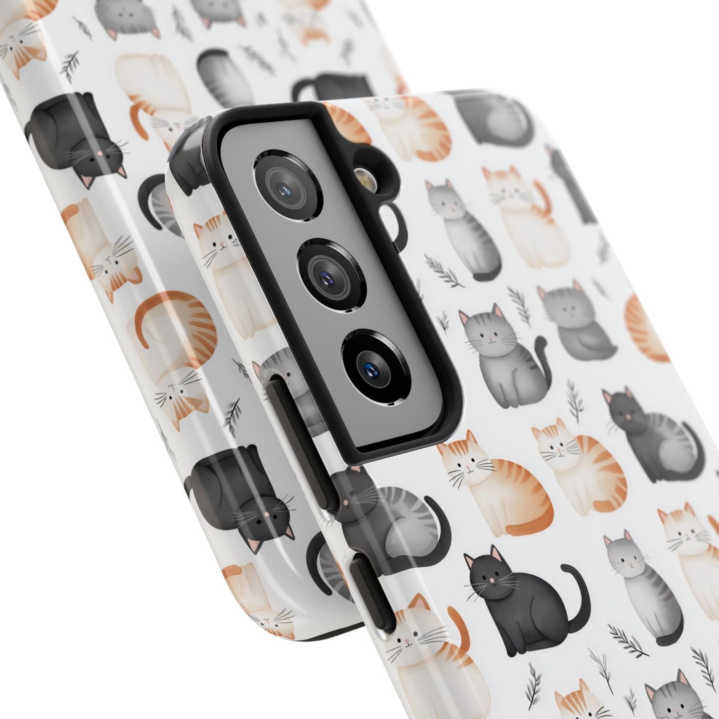 Purrfectly Cute Cat Pattern Case