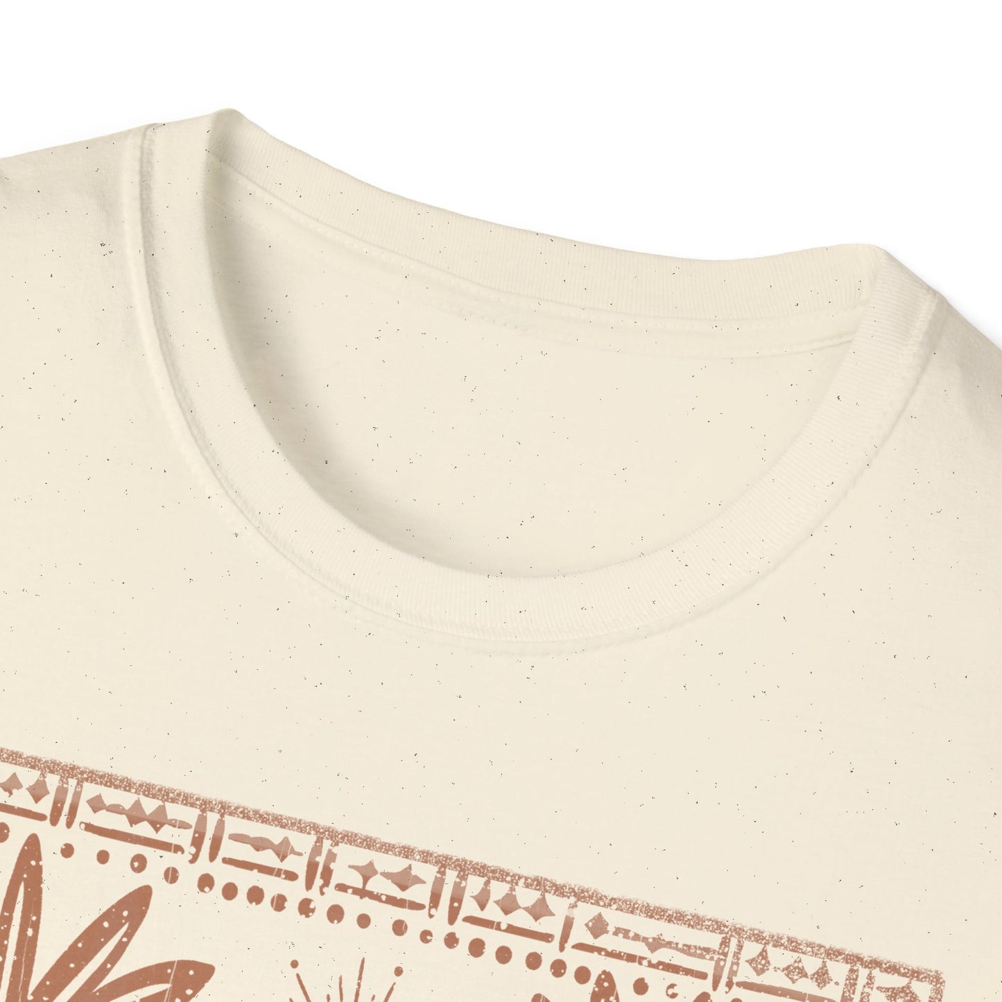 Tribal Cat Under Palms – Boho Minimalist Cat T-Shirt Design