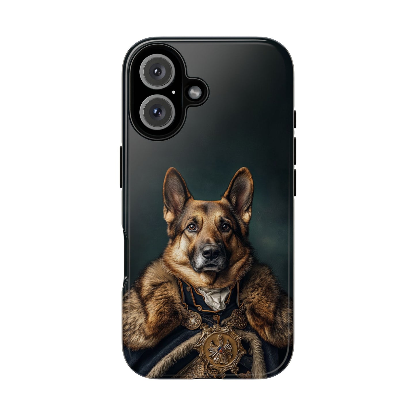 Custom Royal Dog Portrait Phone Case