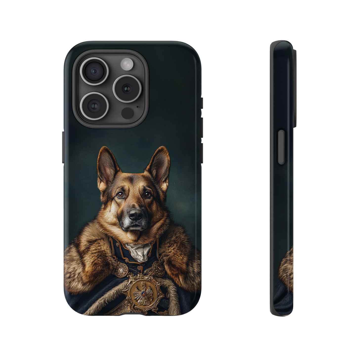 Custom Royal Dog Portrait Phone Case