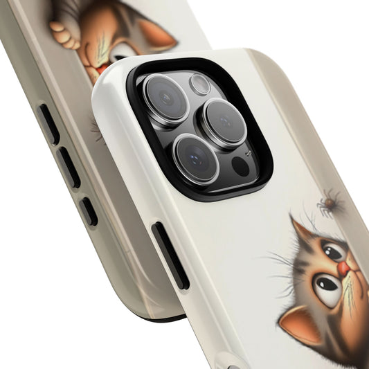 Kitten and Spider Phone Case