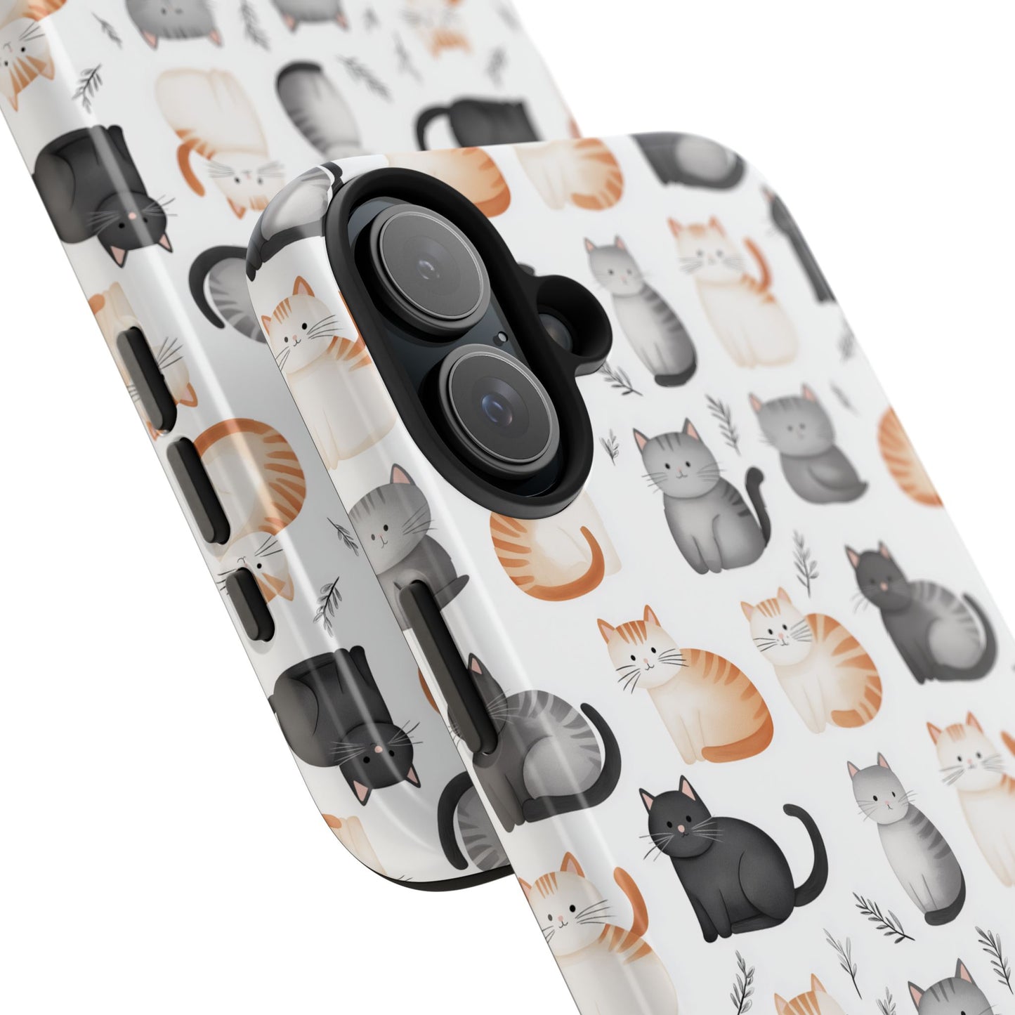 Purrfectly Cute Cat Pattern Case