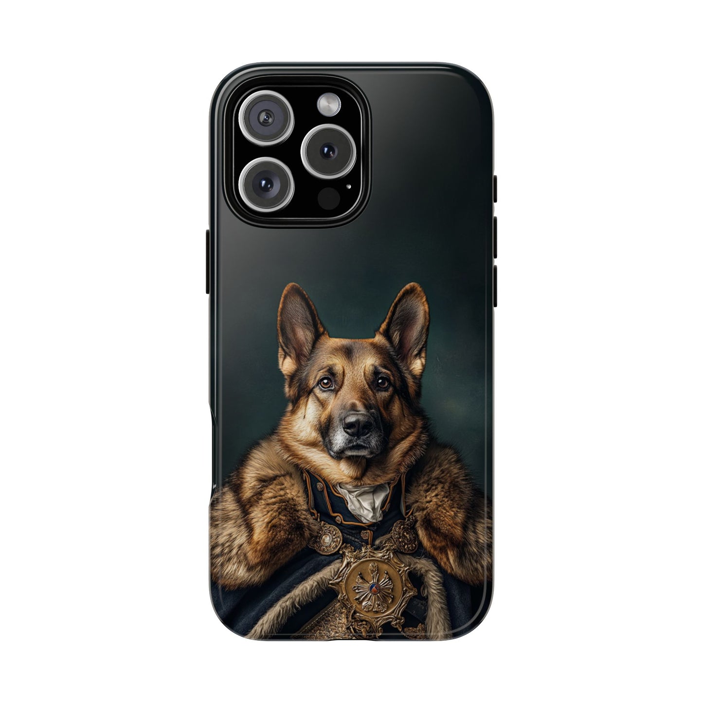 Custom Royal Dog Portrait Phone Case