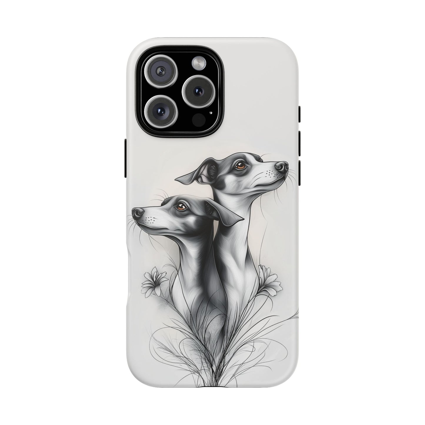 Whippet Phone Case, Elegant Dog Lover Gift