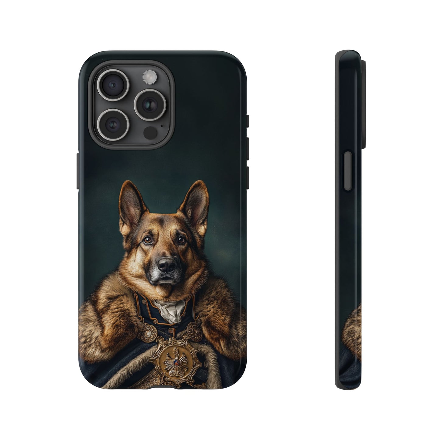 Custom Royal Dog Portrait Phone Case