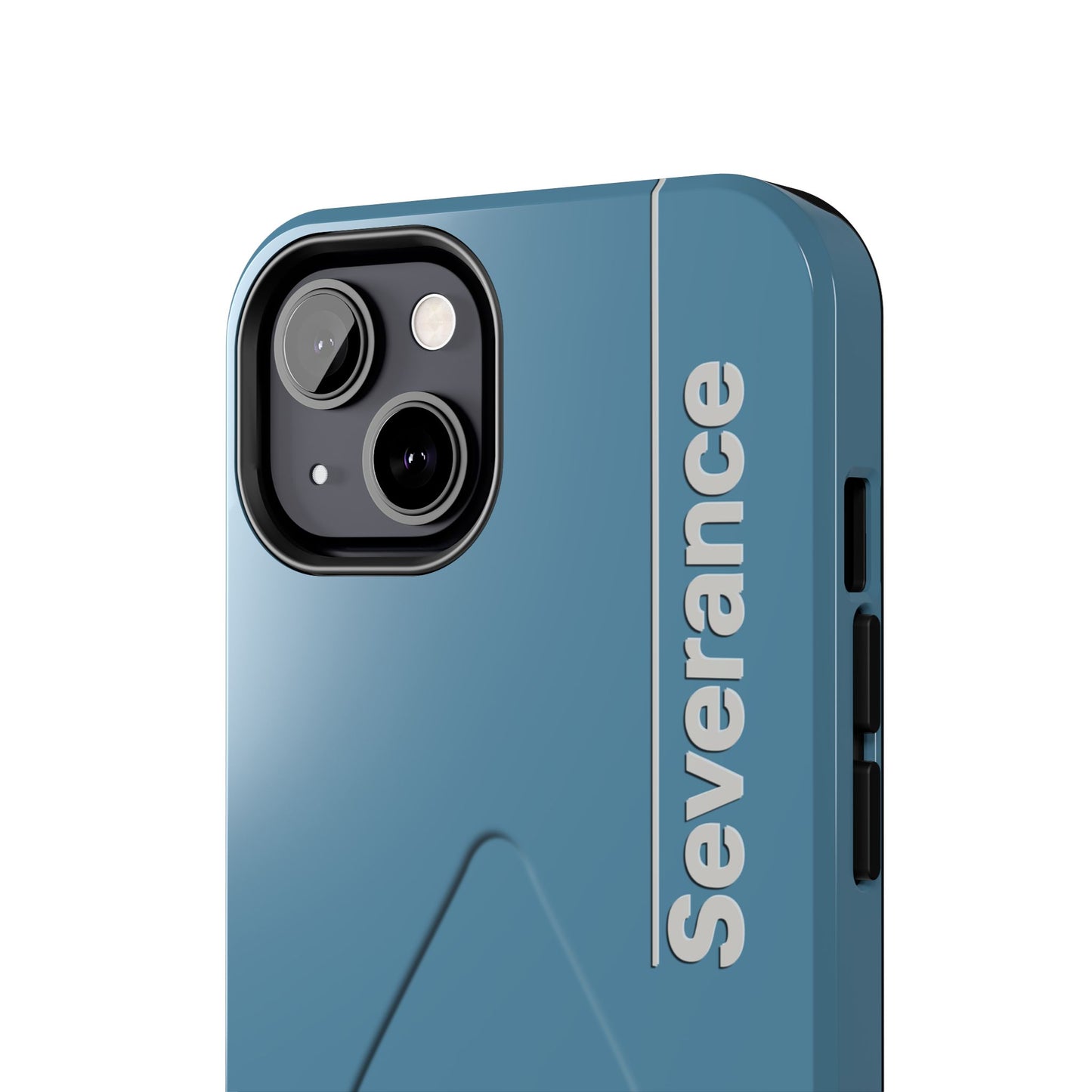 Severance Inspired Phone Case Industrial Minimalist Design Lumon Logo