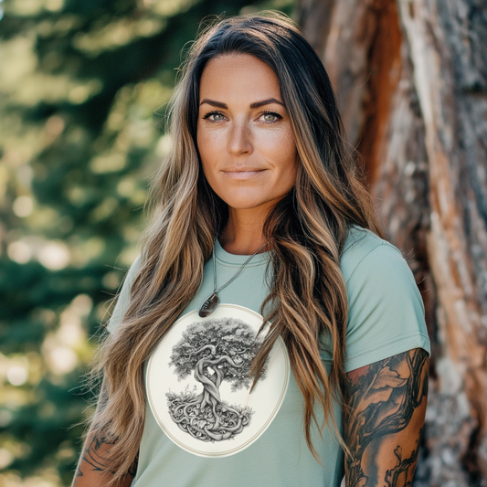 Oak Tree - Tree of Life Unisex Softstyle T-Shirt