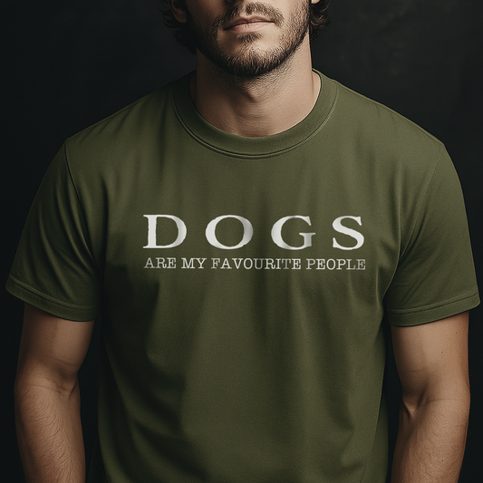 Dogs Are My Favourite People T Shirt