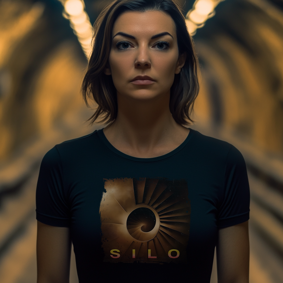 SILO Art Unisex T-Shirt, Life Under the Surface Design, Apple TV