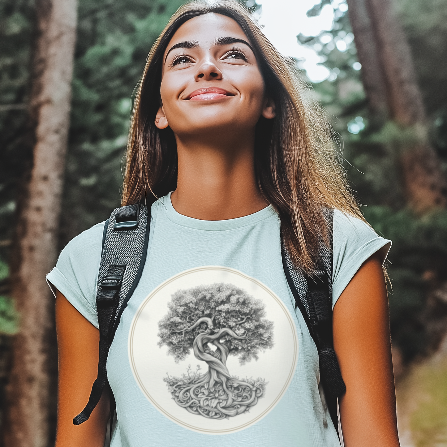 Oak Tree - Tree of Life Unisex Softstyle T-Shirt