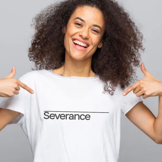 Severance TV Show Minimalist T-Shirt, Apple TV Series