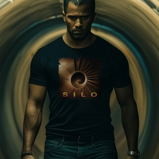 SILO Art Unisex T-Shirt, Life Under the Surface Design, Apple TV