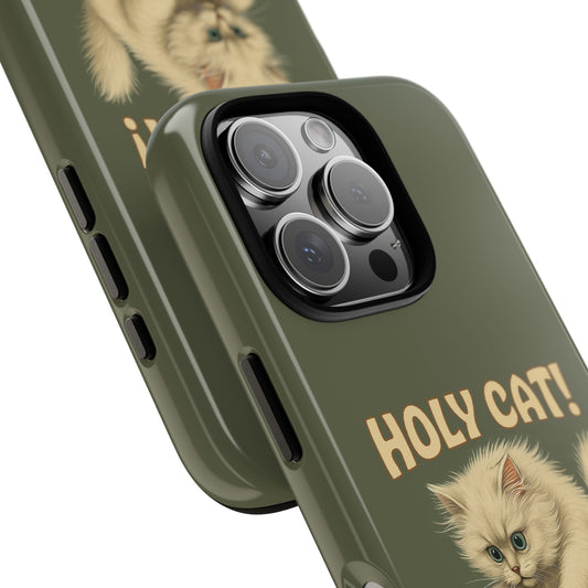 Holy Cat! It's a Cucumber – Phone Case