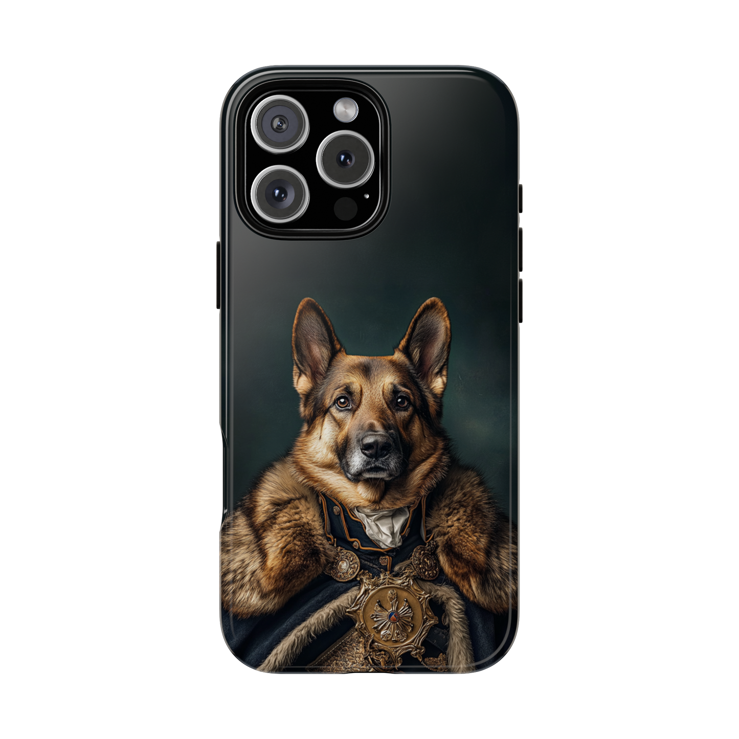 Custom Royal Dog Portrait Phone Case
