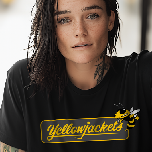 Yellowjackets T-Shirt – Vintage High School Team Graphic