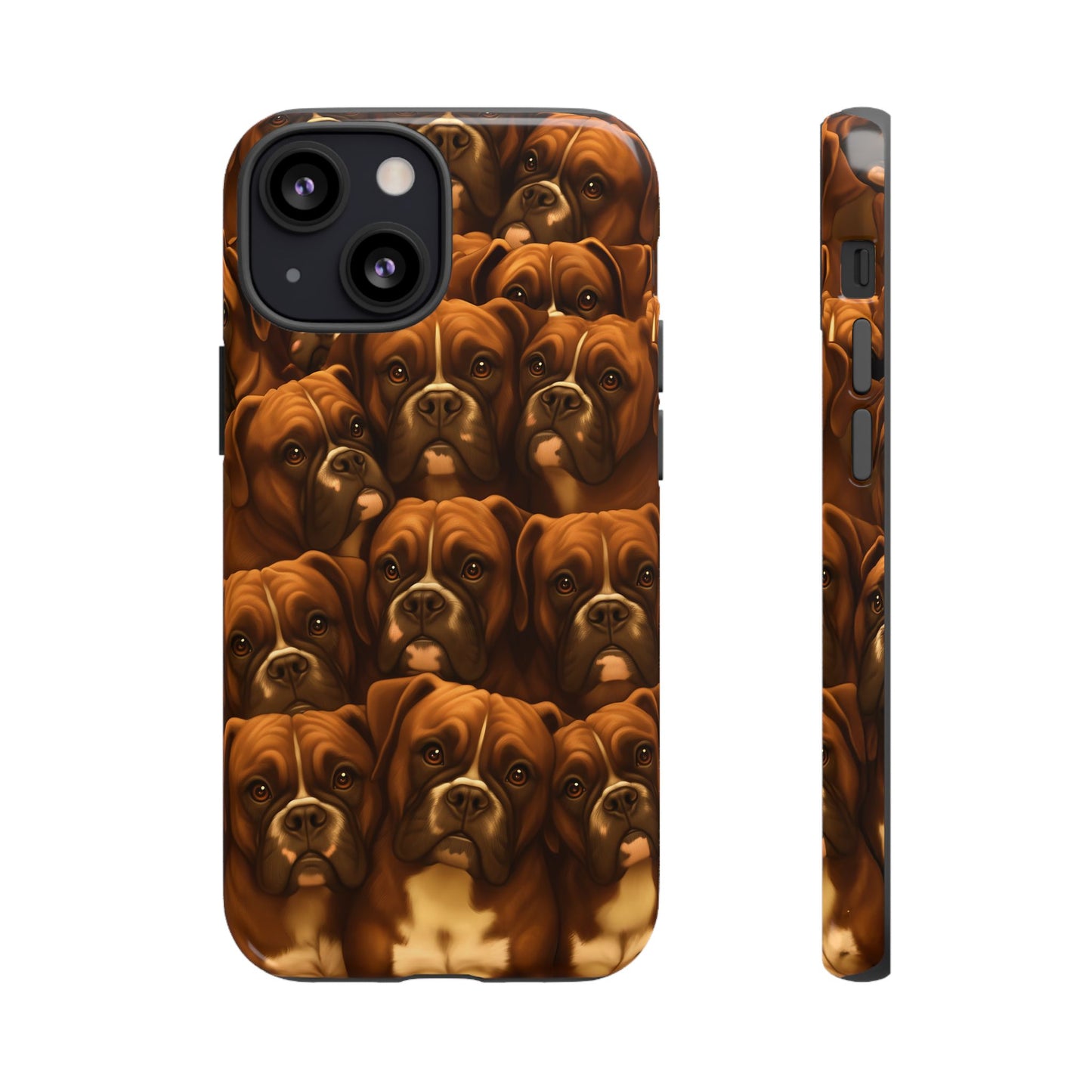 Boxer Dog Portrait Phone Case - Dog Lover Gift