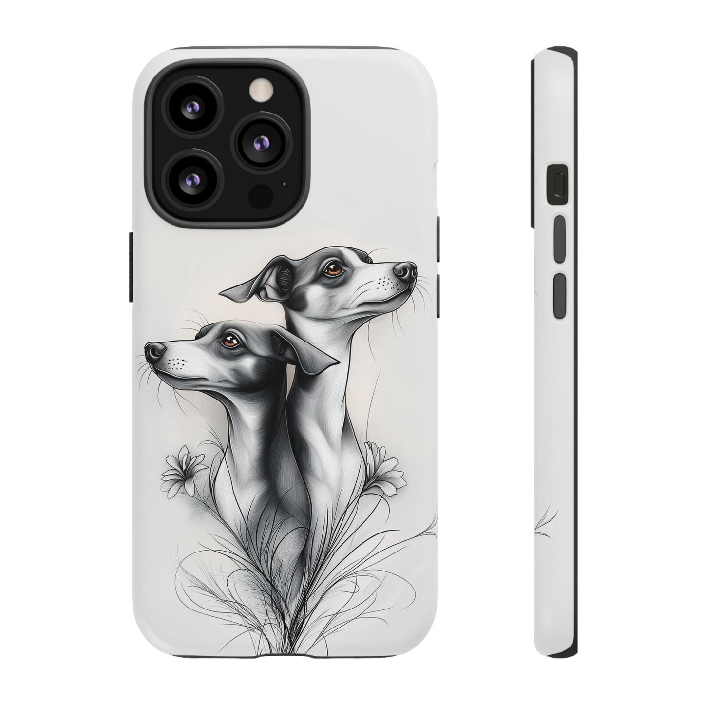 Whippet Phone Case, Elegant Dog Lover Gift