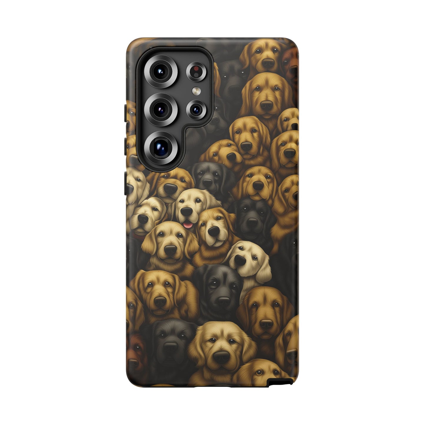 Retriever Pack Phone Case - Golden & Labrador Dog Lover Gift