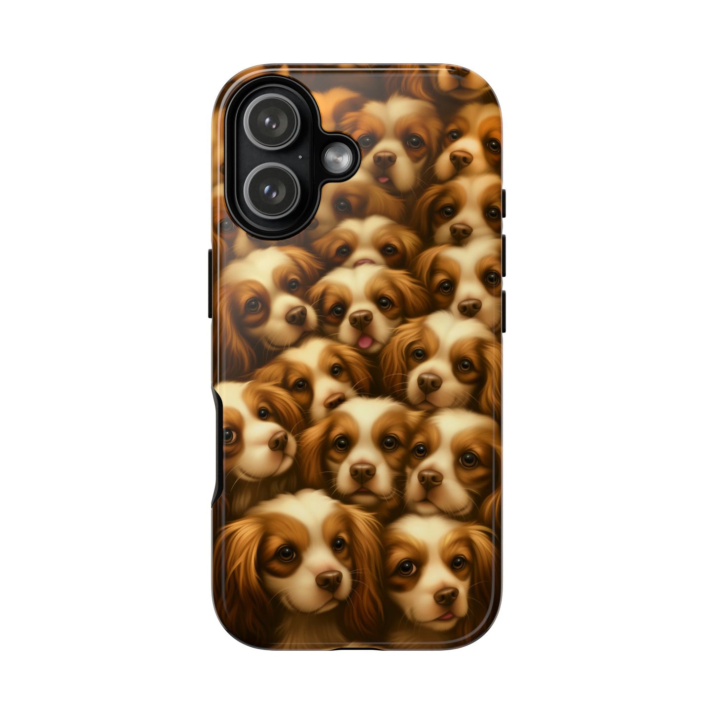 Cavalier King Charles Spaniel Phone Case – Elegant Dog Illustration