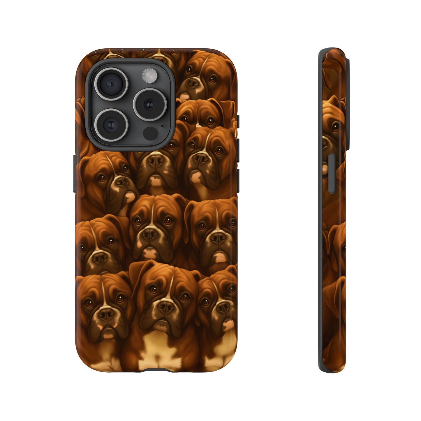 Boxer Dog Portrait Phone Case - Dog Lover Gift