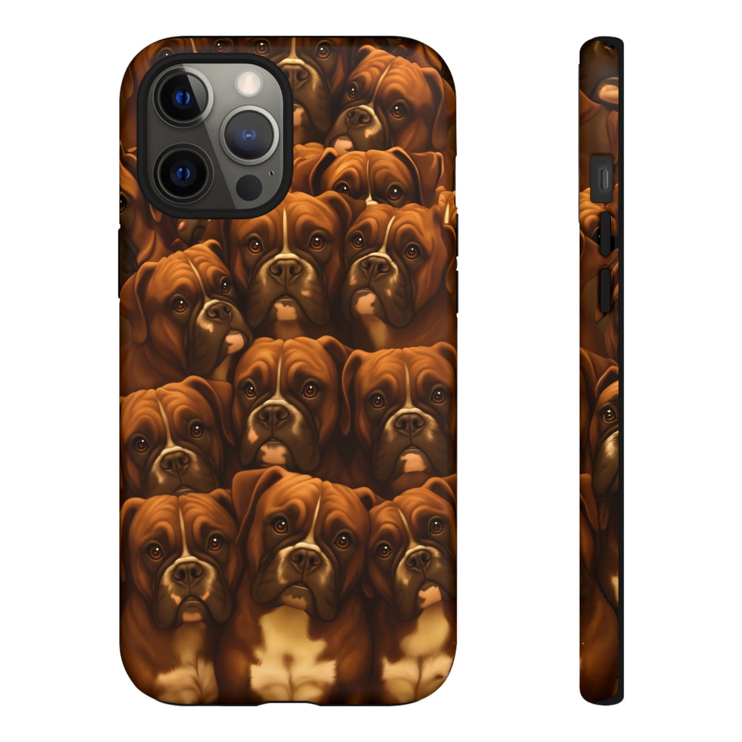 Boxer Dog Portrait Phone Case - Dog Lover Gift