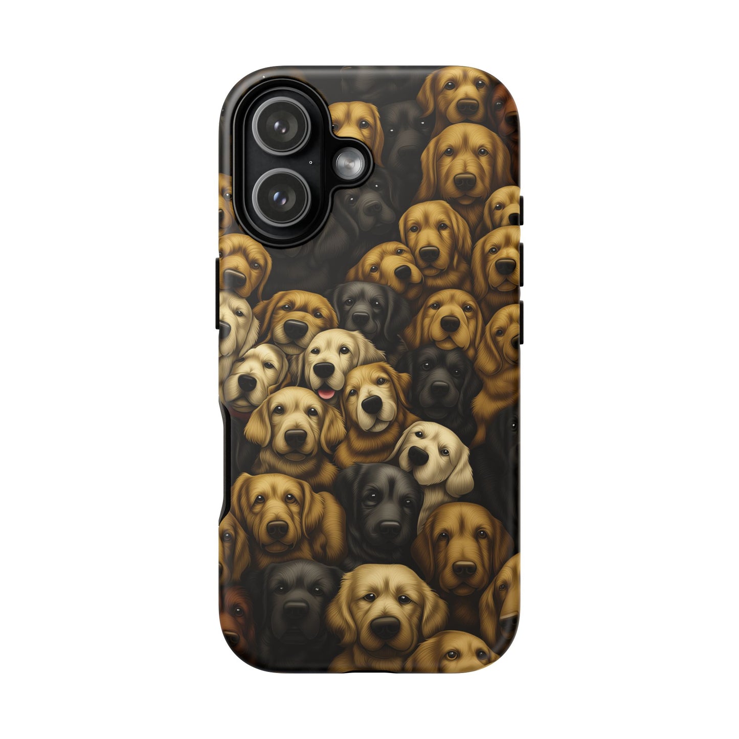Retriever Pack Phone Case - Golden & Labrador Dog Lover Gift