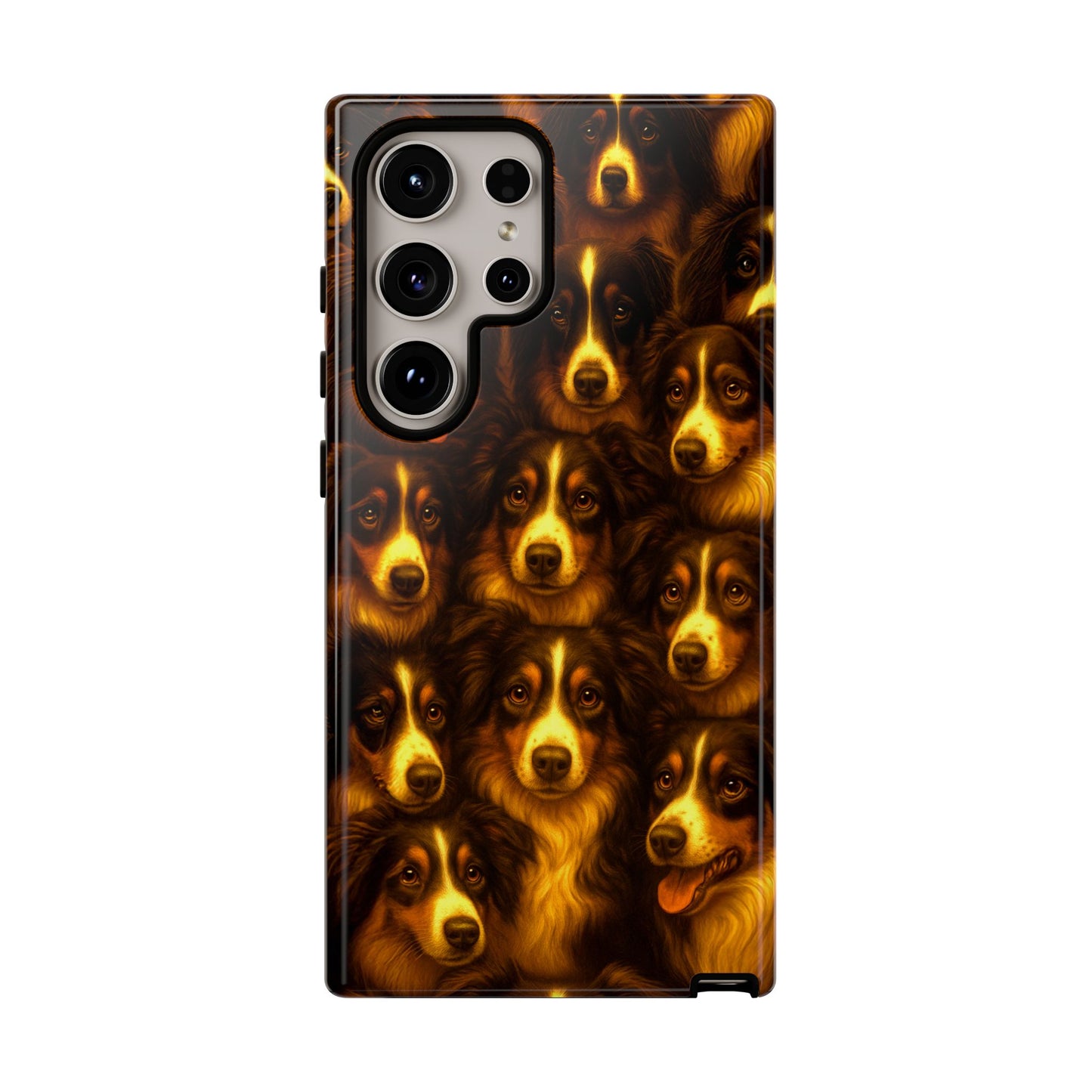 Australian Shepherd Dog Portrait Phone Case - Dog Lover Gift