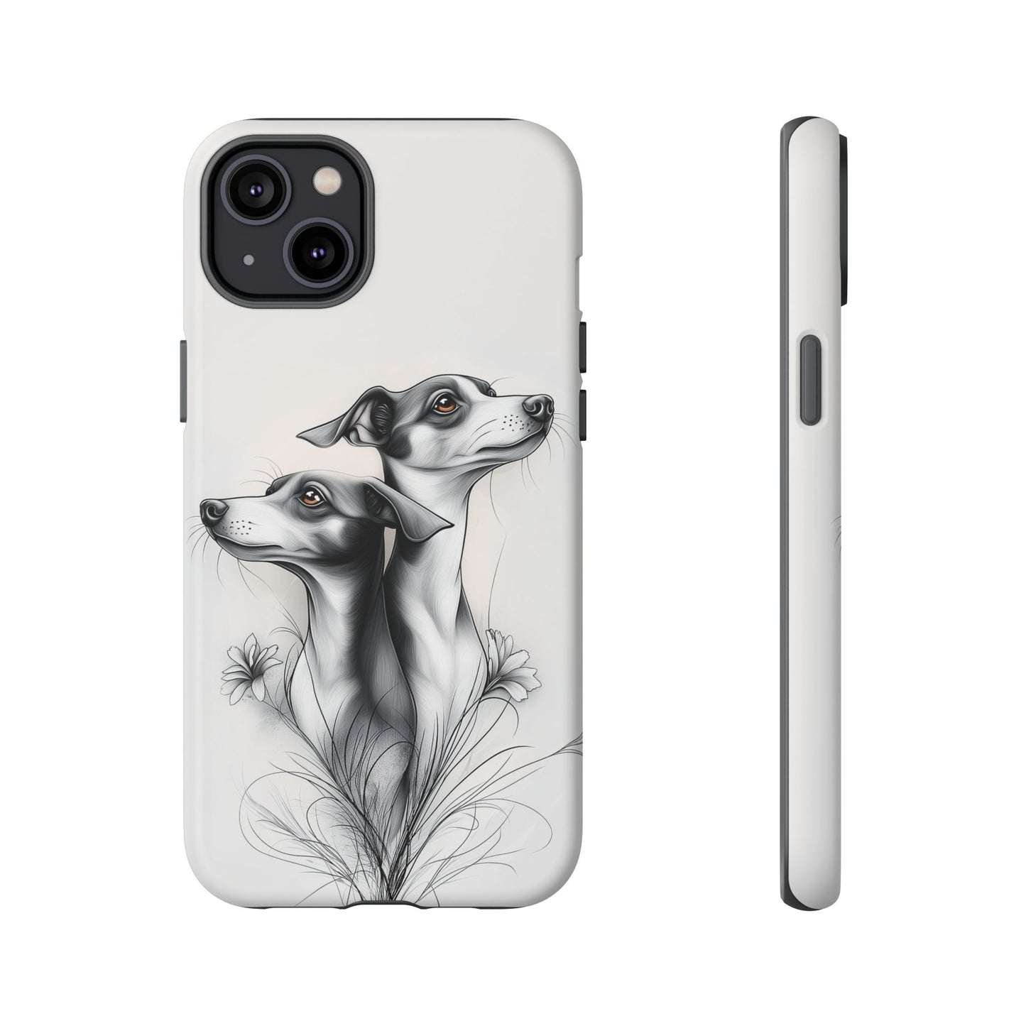 Whippet Phone Case, Elegant Dog Lover Gift