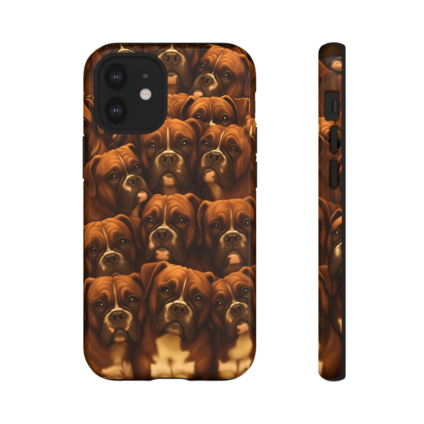 Boxer Dog Portrait Phone Case - Dog Lover Gift