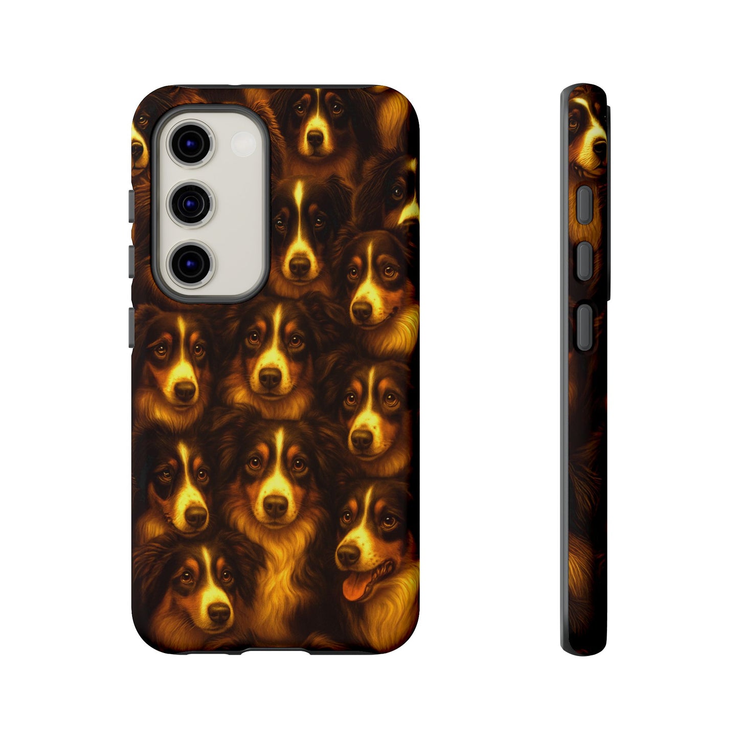 Australian Shepherd Dog Portrait Phone Case - Dog Lover Gift