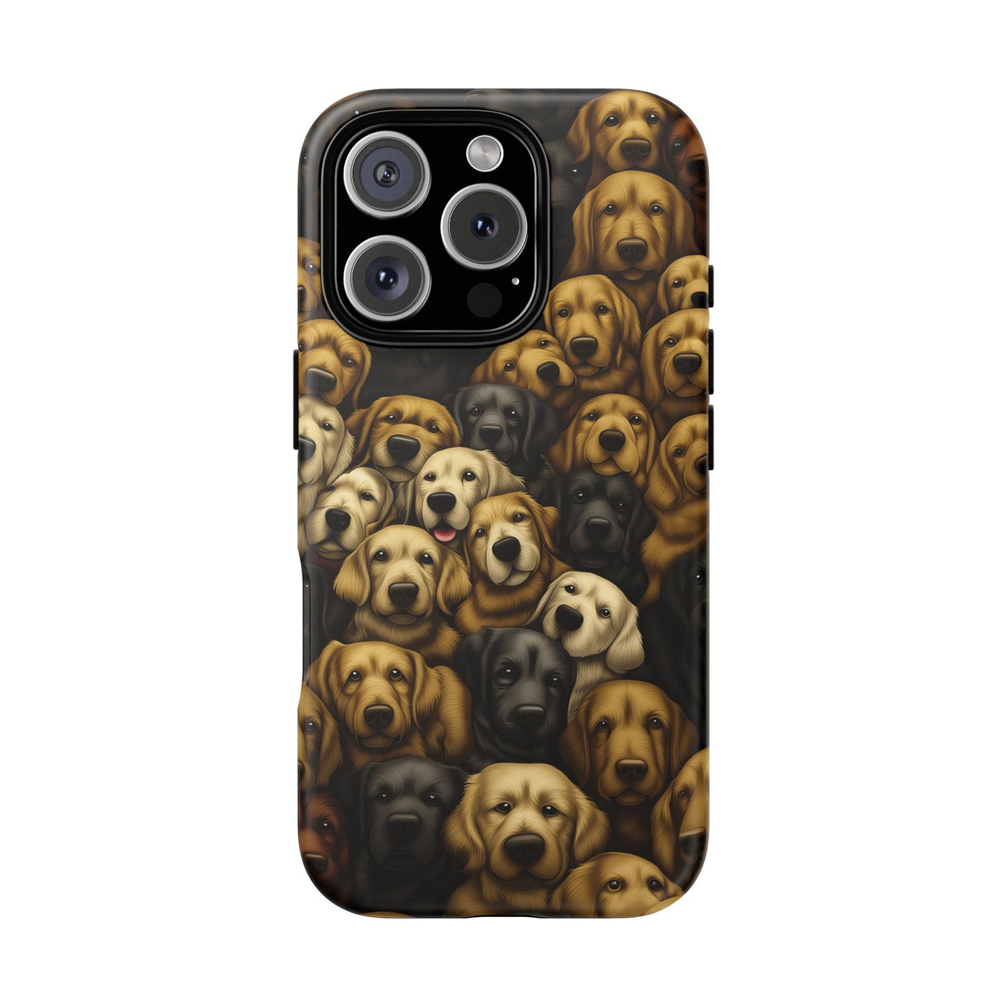 Retriever Pack Phone Case - Golden & Labrador Dog Lover Gift