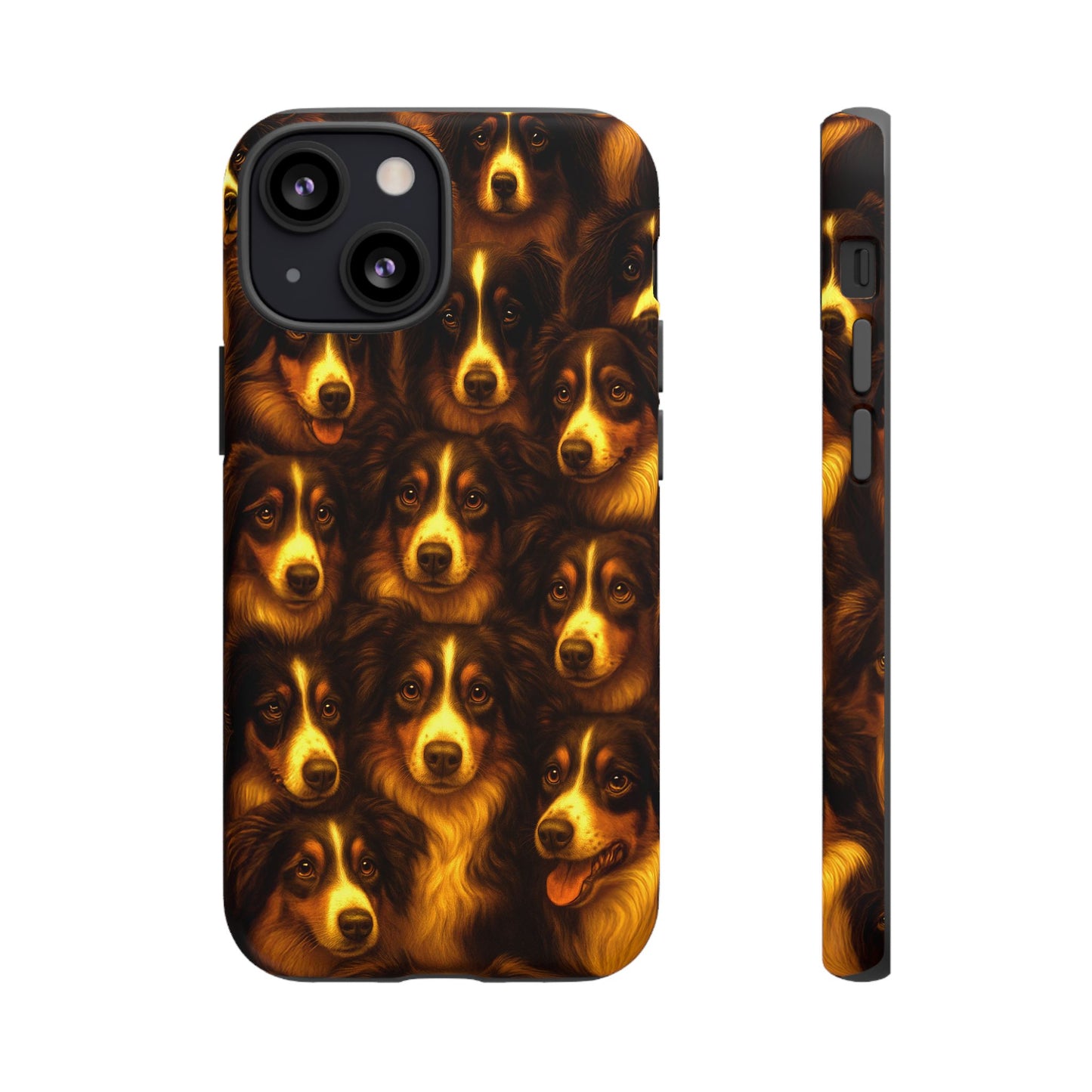 Australian Shepherd Dog Portrait Phone Case - Dog Lover Gift