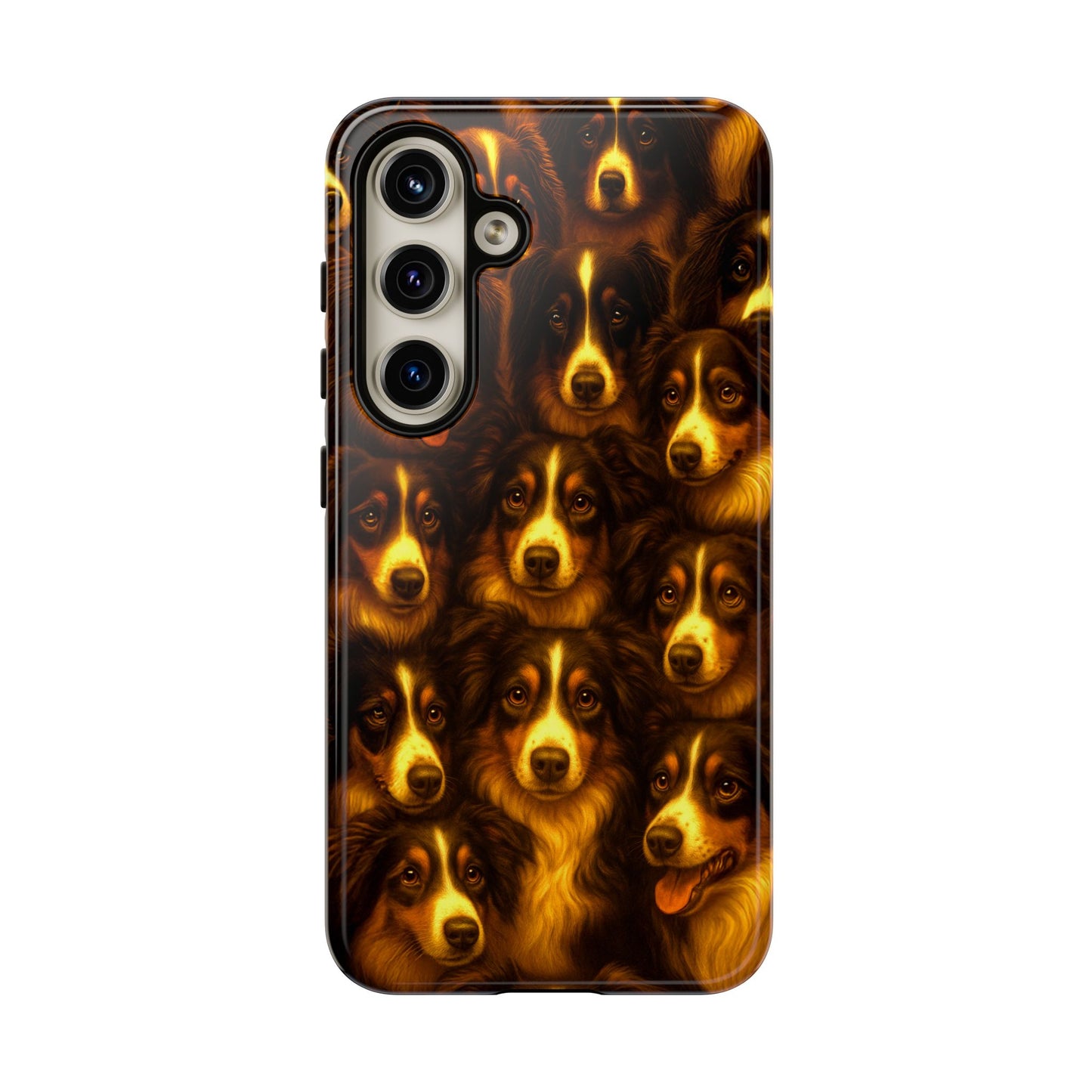 Australian Shepherd Dog Portrait Phone Case - Dog Lover Gift