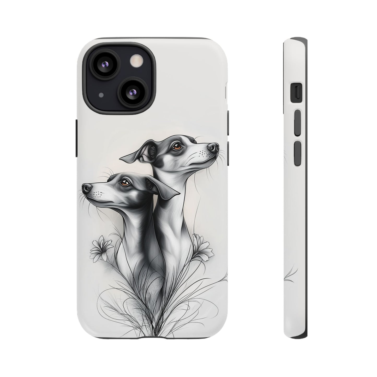 Whippet Phone Case, Elegant Dog Lover Gift