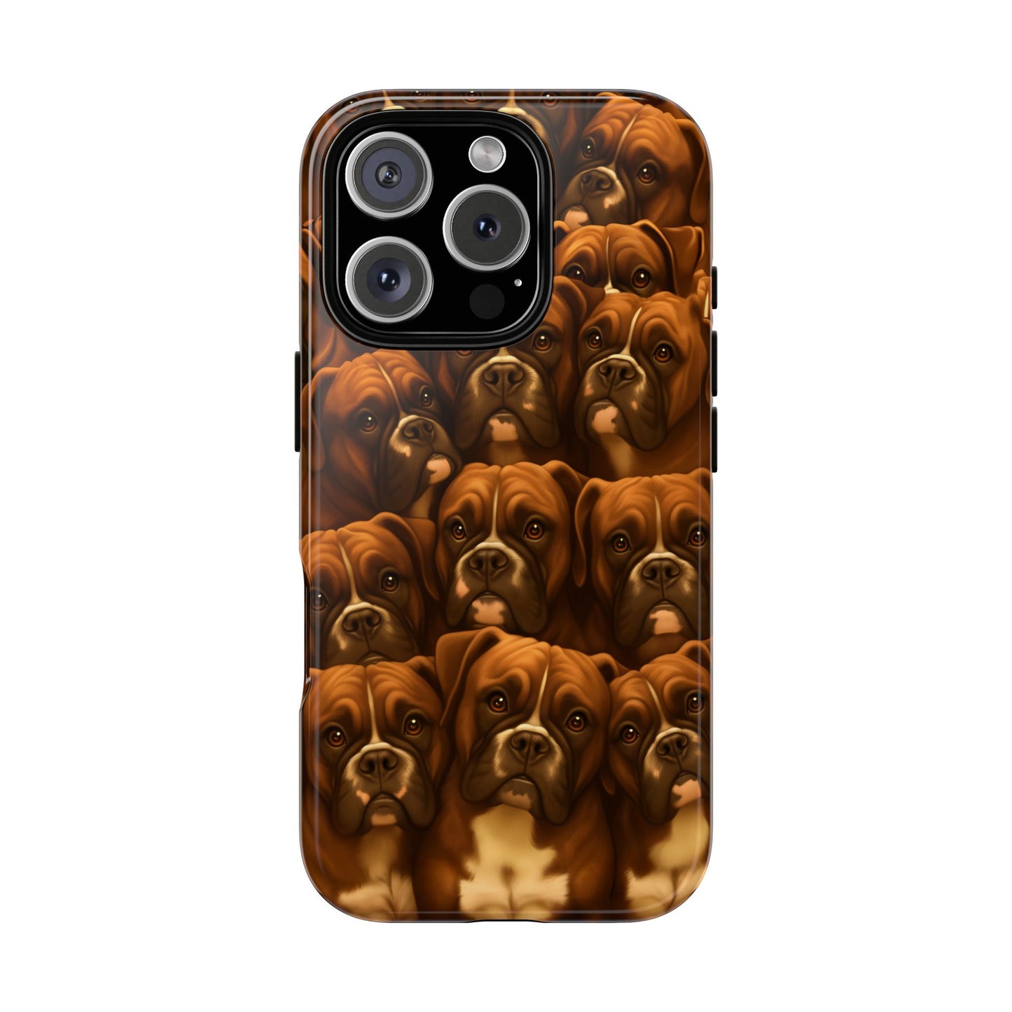 Boxer Dog Portrait Phone Case - Dog Lover Gift