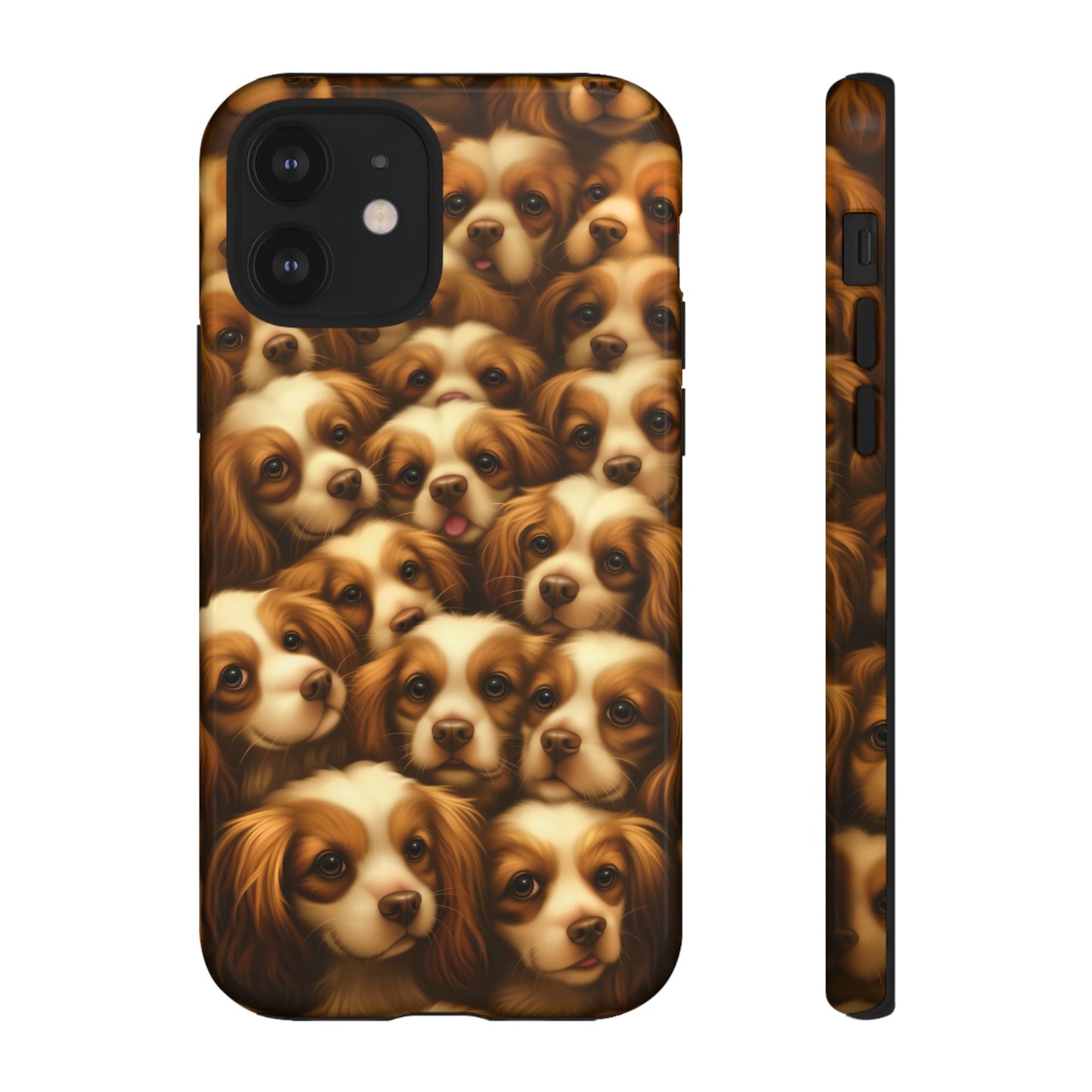 Cavalier King Charles Spaniel Phone Case – Elegant Dog Illustration