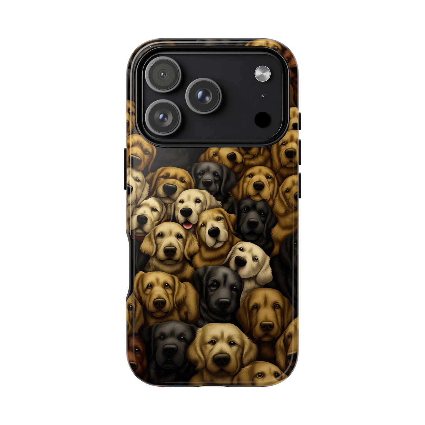 Retriever Pack Phone Case - Golden & Labrador Dog Lover Gift