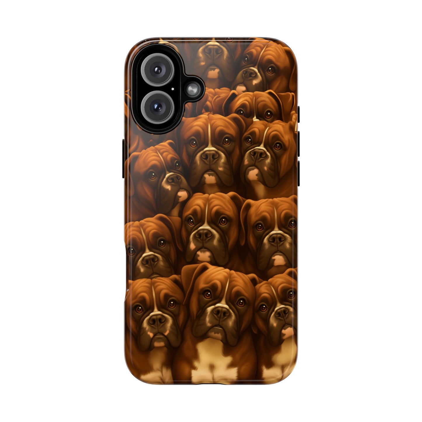 Boxer Dog Portrait Phone Case - Dog Lover Gift