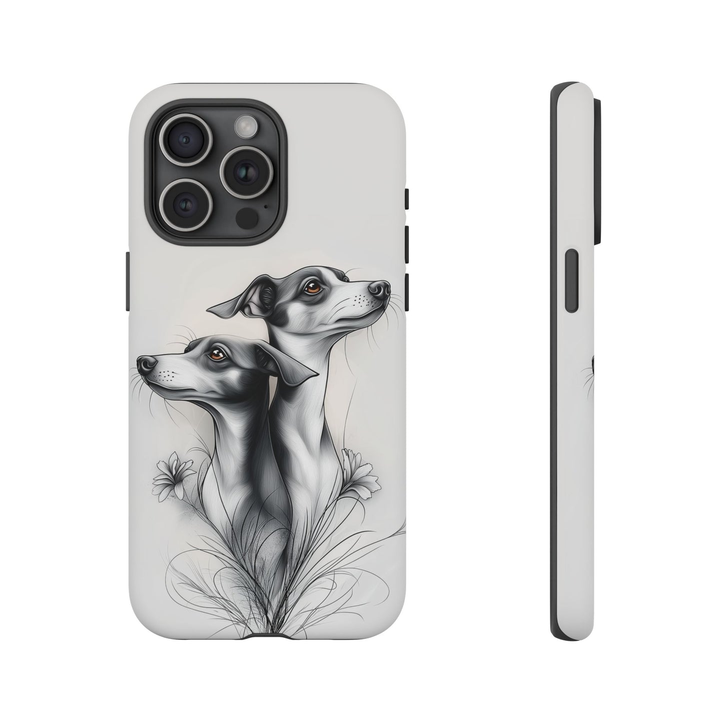 Whippet Phone Case, Elegant Dog Lover Gift