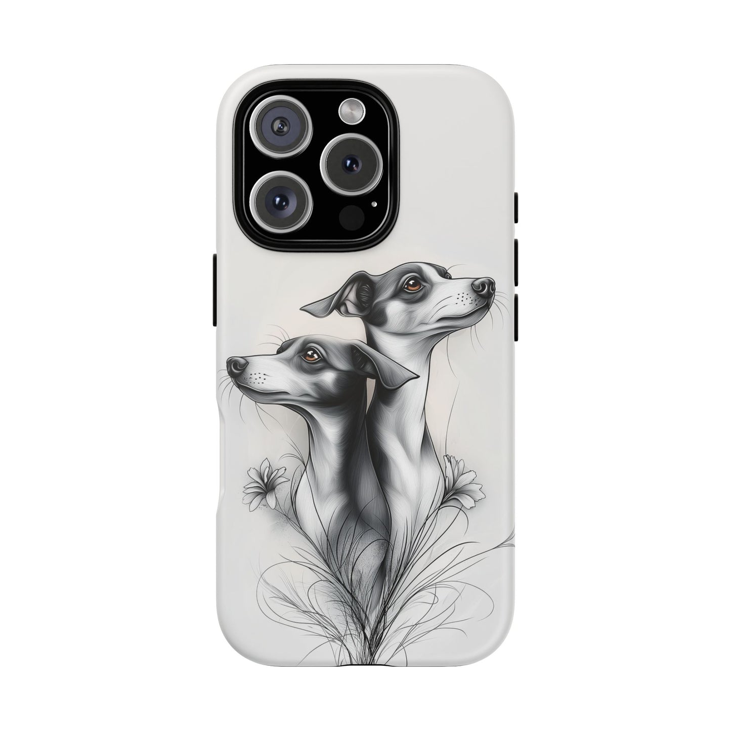 Whippet Phone Case, Elegant Dog Lover Gift