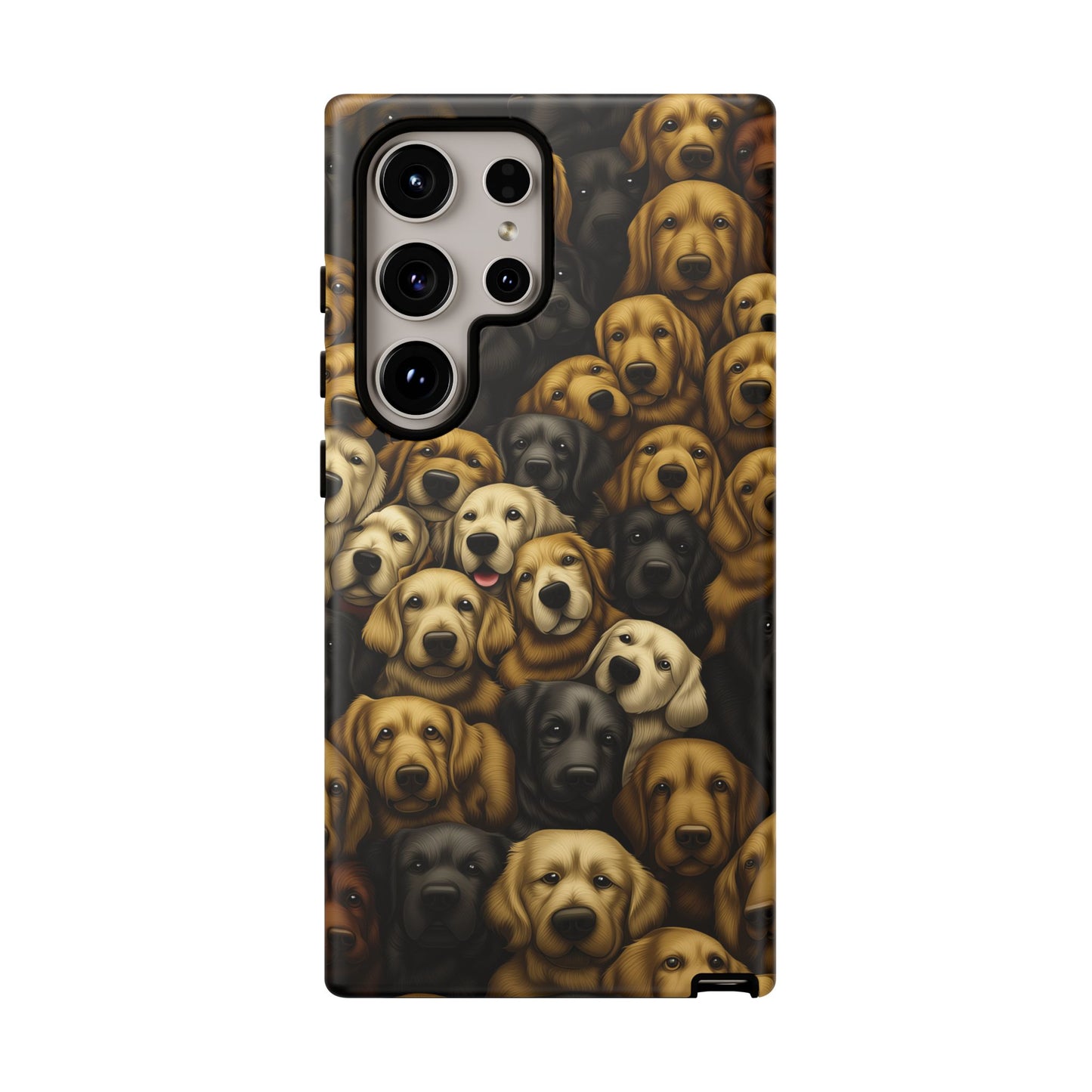 Retriever Pack Phone Case - Golden & Labrador Dog Lover Gift
