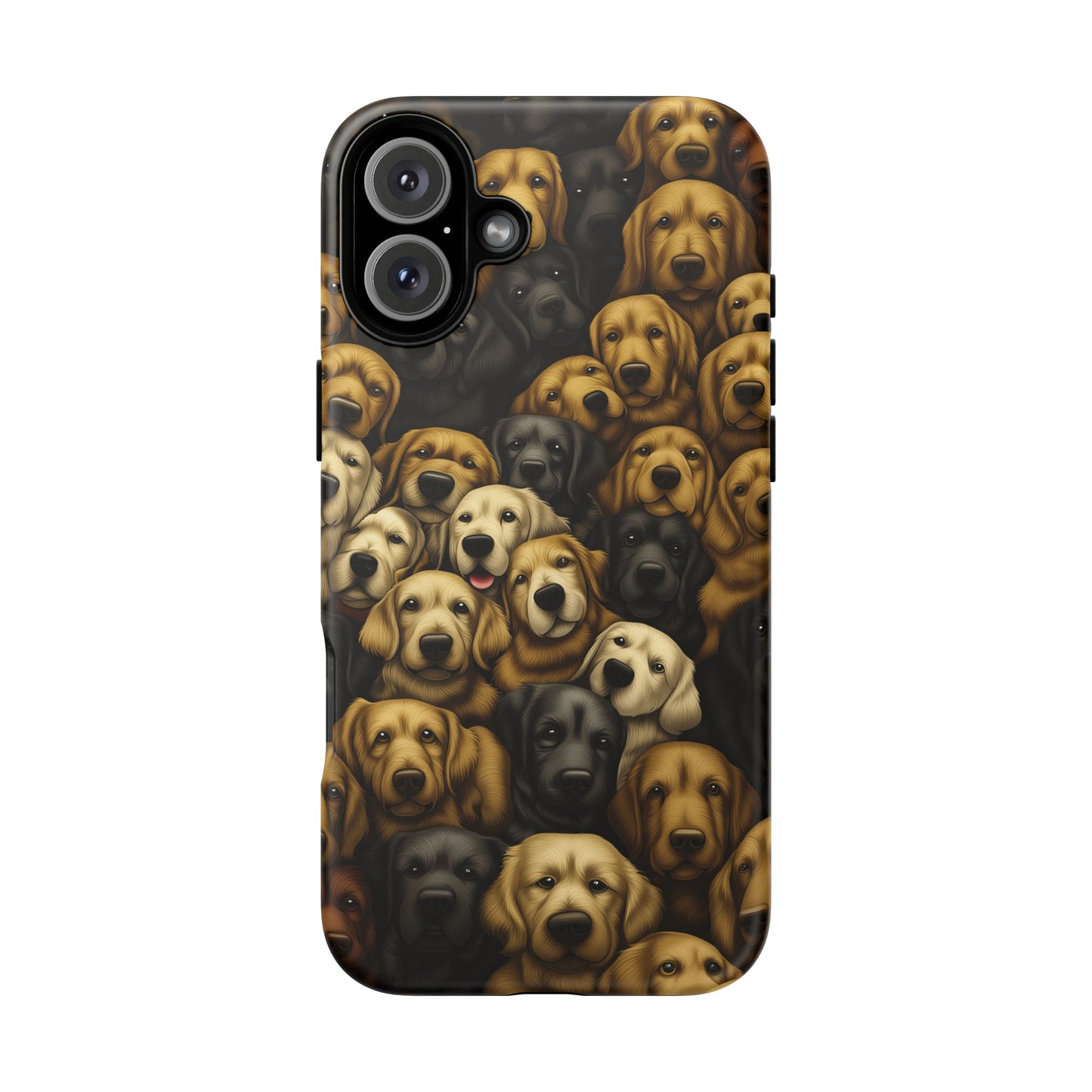 Retriever Pack Phone Case - Golden & Labrador Dog Lover Gift