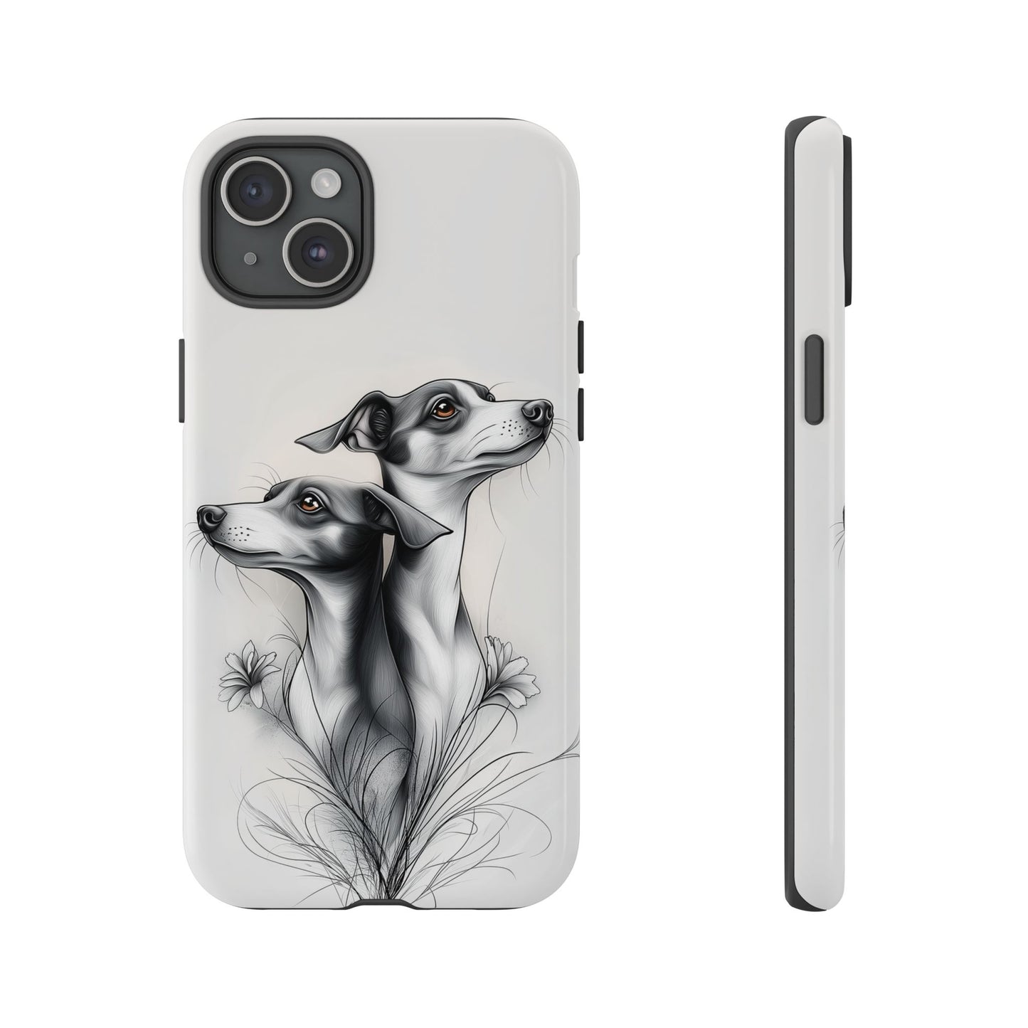 Whippet Phone Case, Elegant Dog Lover Gift