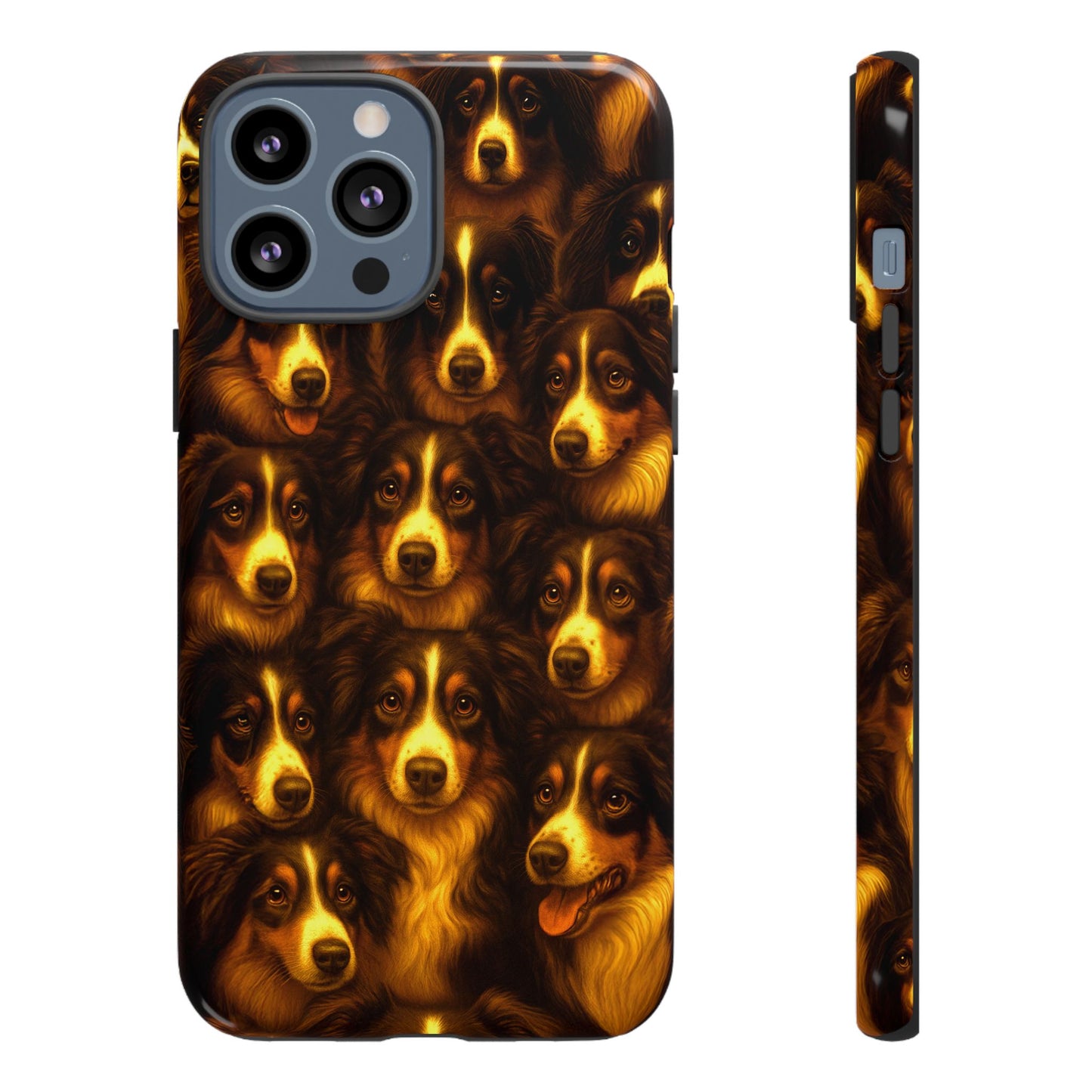 Australian Shepherd Dog Portrait Phone Case - Dog Lover Gift