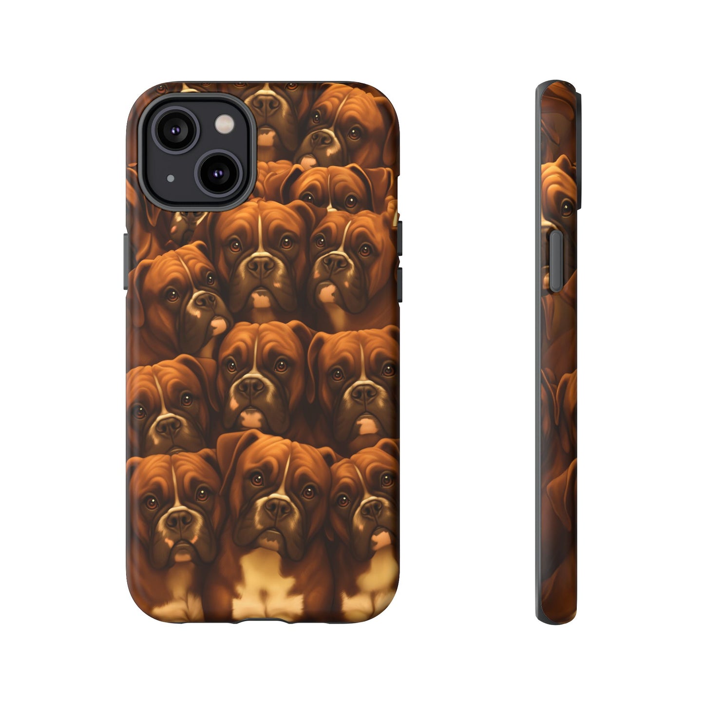 Boxer Dog Portrait Phone Case - Dog Lover Gift